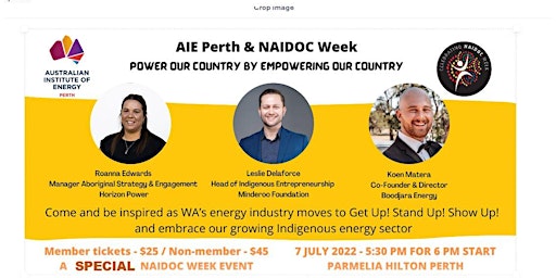 AIE Perth and NAIDOC Week – Power our country by empowering our Country