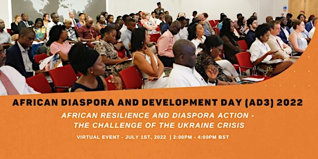 African Diaspora and Development Day (AD3) 2022 billets