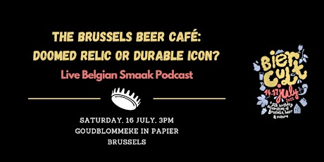 Live Belgian Smaak Podcast (BierCult Festival) billets