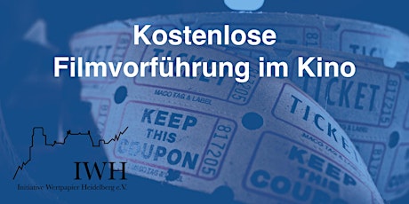 Gratis: Private Filmvorführung im Kino für Heidelberger Studierende Tickets
