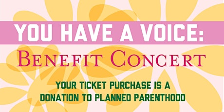 YOU HAVE A VOICE: Donation to Planned Parenthood  primary image