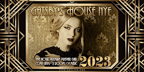 2023 Raleigh New Year's Eve Party - Gatsby's House