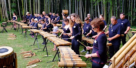 Concert ensemble percussions – Pousses de Bamboo Orchestra