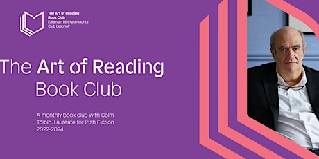 The Art of Reading with Colm Tóibín and Naoise Dolan tickets