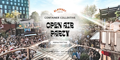 Blackout Day Party at ContainerCollective - A Hiphop OpenAir Backyard Fest Tickets