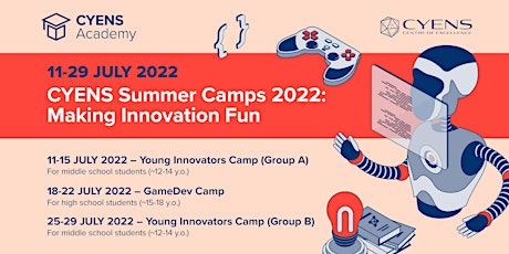 Young Innovators Summer Camp (Group B) tickets