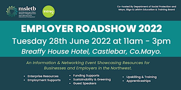 Employer Roadshow 2022 - Mayo