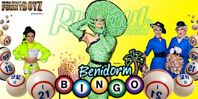 FunnyBoyz & Cheerz present Benidorm Bingo hosted by RuPaul's Drag Race