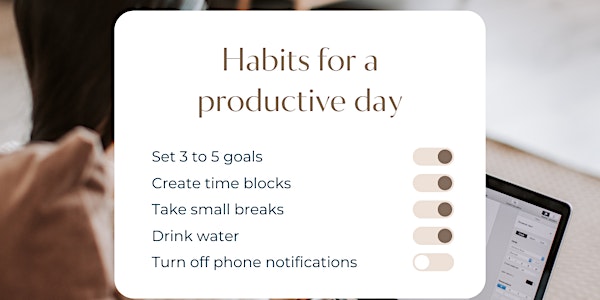 Boost your productivity!
