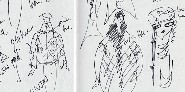 Iain R. Webb - DRAWING FASHION: sketchbooks from the edge of the catwalk