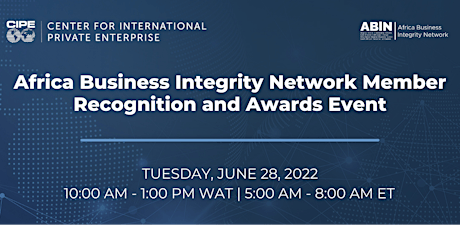 Africa Business Integrity Network Member Recognition and Awards Event tickets