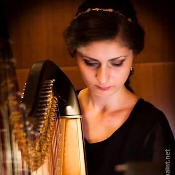 Enchanting and Spectacular 19th and 20th Century Music: Harp, Clarinet and image