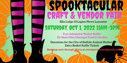 Spooktacular Craft & Vendor Fair
