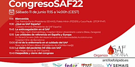 Imagen principal de Congreso  SAF  España 2022