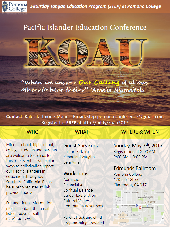 STEP's KOAU Pacific Islander Education Conference