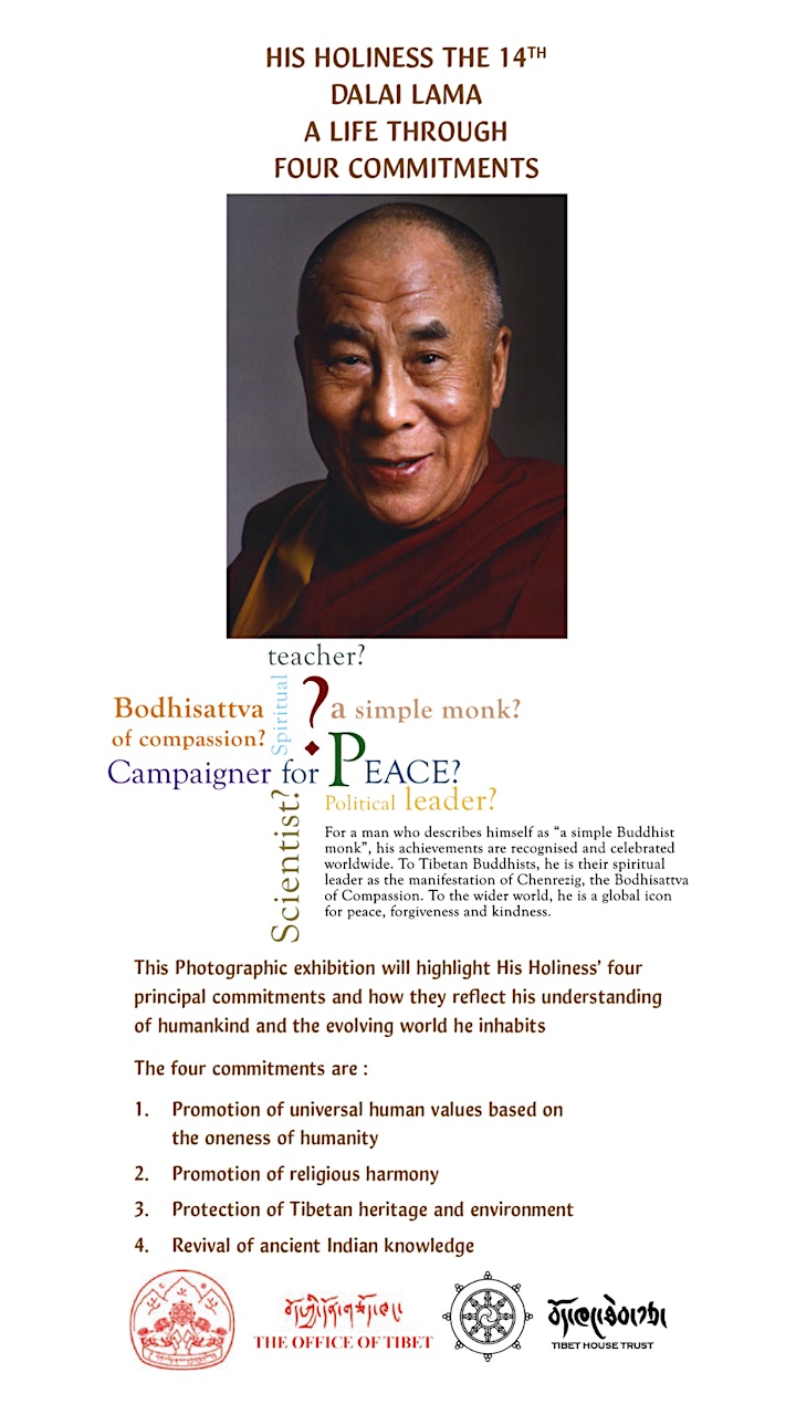 HH the Dalai Lama Photographic-Exhibition image