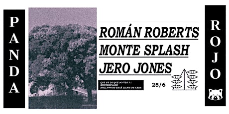 ROMÁN ROBERTS + MONTE SPLASH + JERO JONES