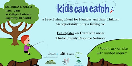 Kids Can Catch - Free Family Fishing event tickets