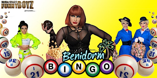FunnyBoyz presents Benidorm Bingo hosted by RuPaul's Drag Race CYNTHIA