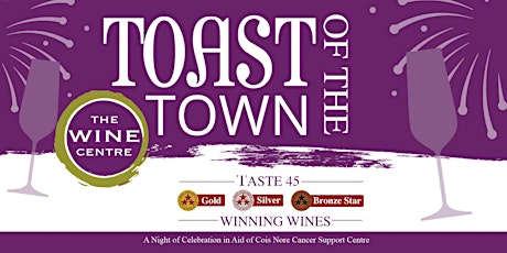 Toast of the Town | Evening of Celebration with The Wine Centre  primary image