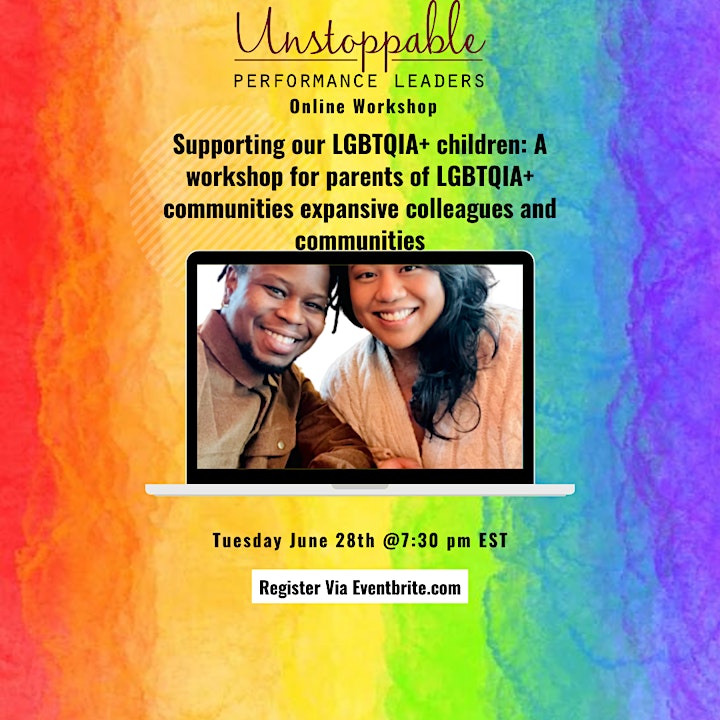 Supporting our LGBTQIA+ children: A workshop for parents of LGBTQIA+ commun image
