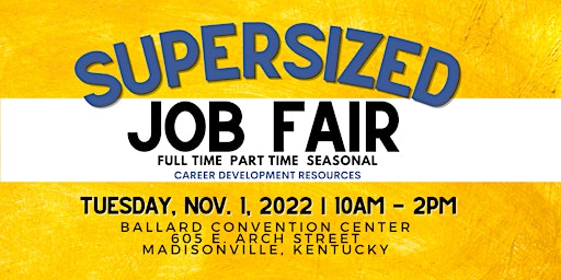 Supersized Job Fair in Madisonville, KY