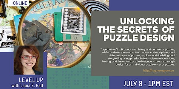 LEVEL UP! With Laura Hall: Unlocking the secrets of puzzle design