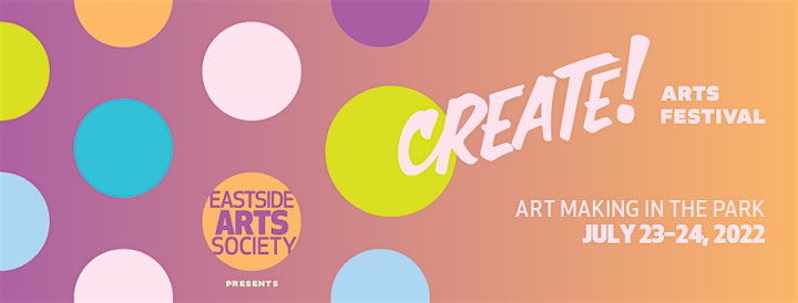 Create! Arts Festival General Admission: Art Zone & Beer Garden image