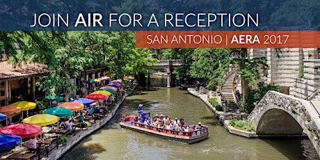 AIR invites you to a reception during the AERA Annual Meeting primary image