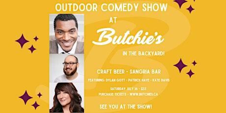 Butchie's Outdoor Comedy Show! tickets