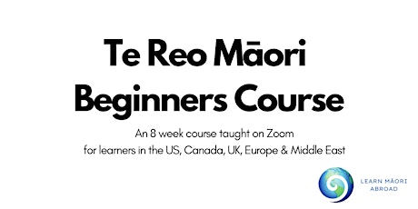 Te Reo Māori Beginners Course (8 weeks)