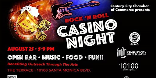 Rock & Roll Casino Night