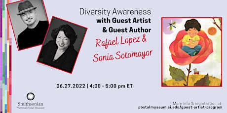 Diversity Awareness w/Guest Artist R. Lopez & Guest Author S. Sotomayor