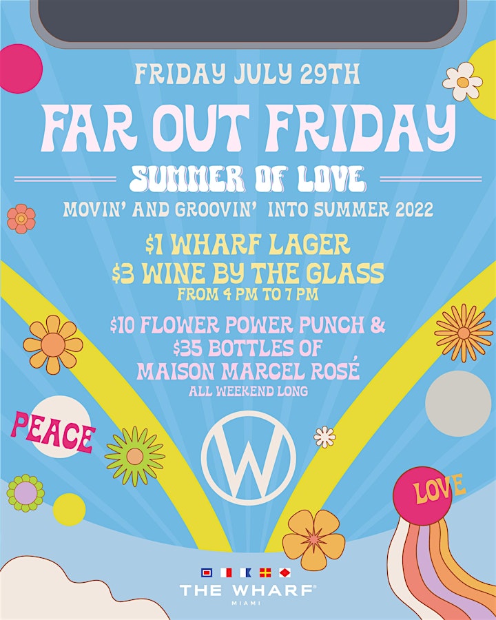 Far Out Friday at The Wharf Miami image