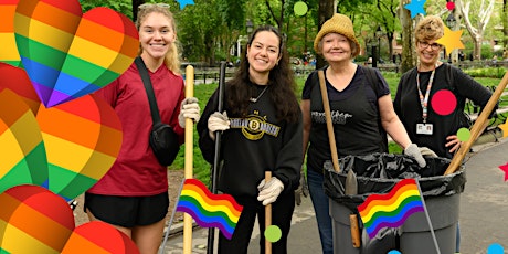 Washington Square Park Pride Clean Up tickets
