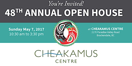 Invitation to Open House at Cheakamus Centre - May 7, 2017 primary image