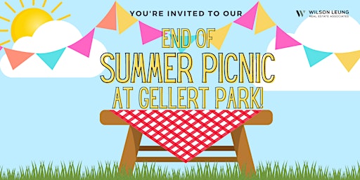 End of Summer Picnic at Gellert Park! Tacos, Ballon Animals, & More!