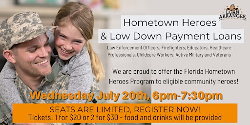 Hometown Heroes & Low Down Payment Options
