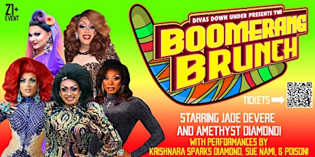 Divas Down Under Presents The BOOMERANG BRUNCH tickets