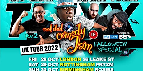 Birmingham Real Deal Comedy Jam Halloween Special! tickets