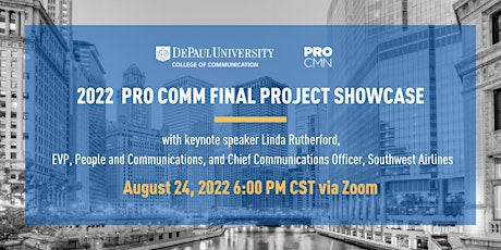DePaul Professional Communication MA Final Project Showcase