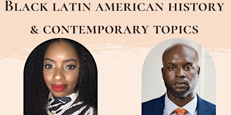 Verano Negro: Black Latin American History & Contemporary Topics bilhetes