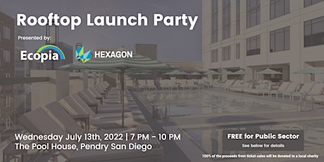 Rooftop Launch Party - Presented by Ecopia AI and Hexagon tickets