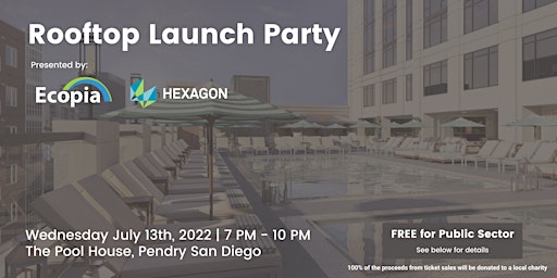 Rooftop Launch Party - Presented by Ecopia AI and Hexagon
