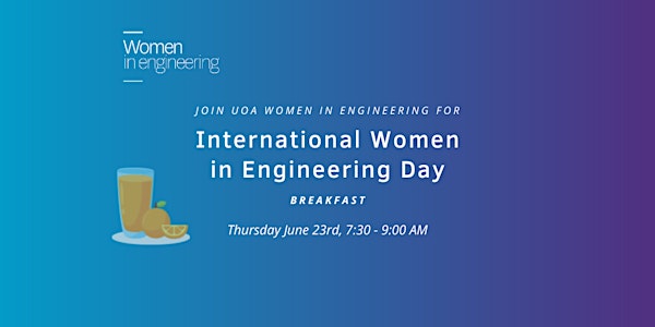 International Women in Engineering Day Breakfast