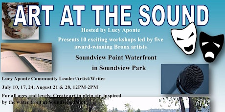 ART AT THE SOUND: Arts and Crafts in Plein Aire with Lucy Aponte tickets