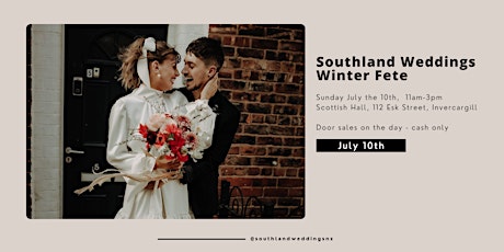 Southland Weddings Winter Fete tickets