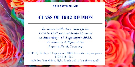 Stuartholme Class of 1982 Reunion