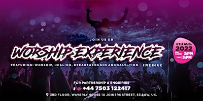 WORSHIP EXPERIENCE