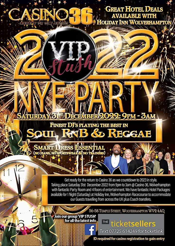 VIP STUSH: New Year’s Eve Party image